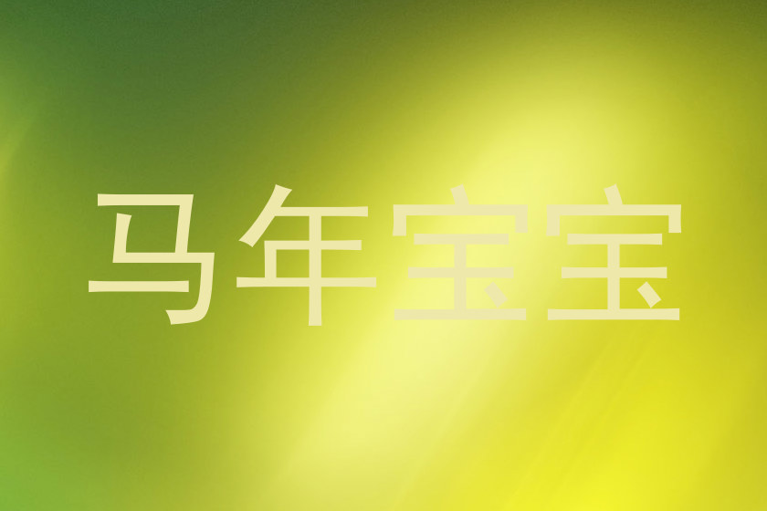 马年宝宝