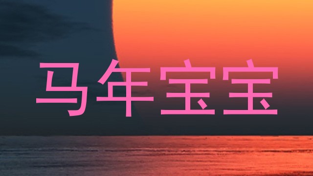马年宝宝