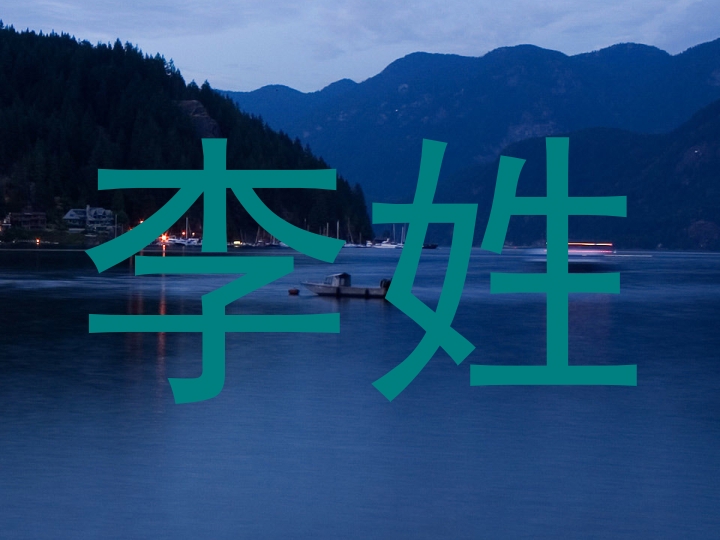 李姓
