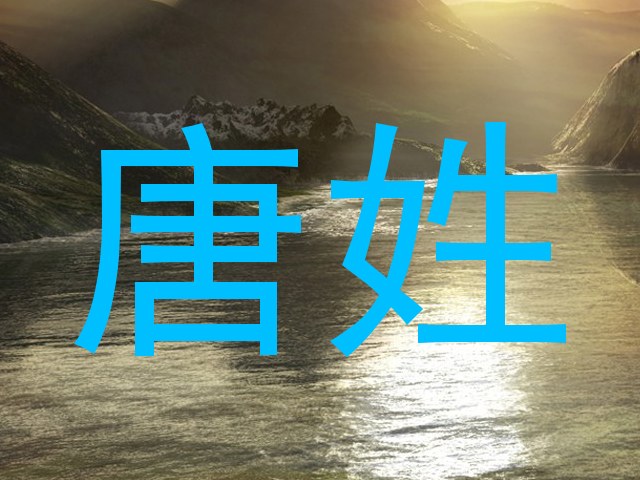 唐姓