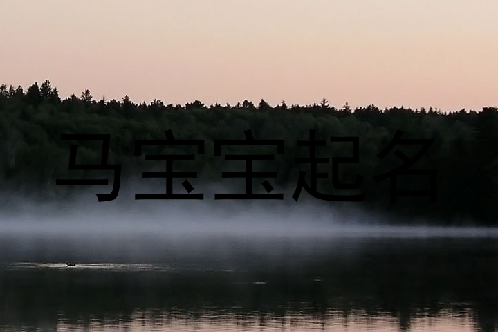 马宝宝起名