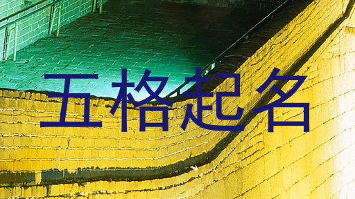五格起名