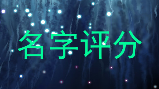 名字评分