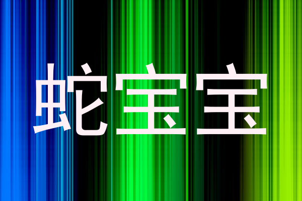 蛇宝宝