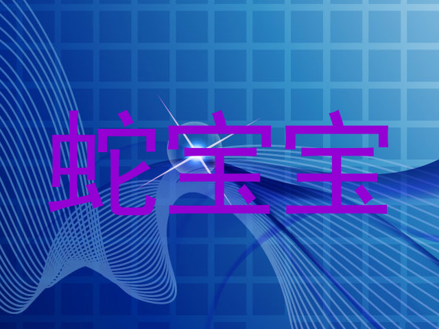 蛇宝宝