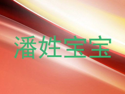 潘姓宝宝