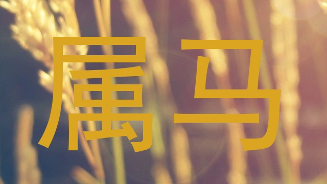 属马