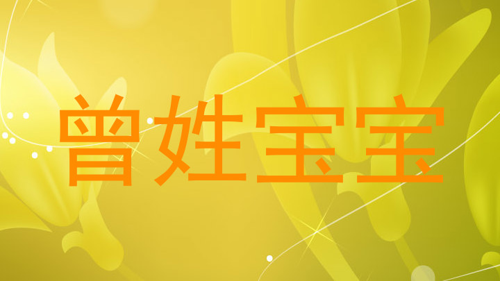 曾姓宝宝