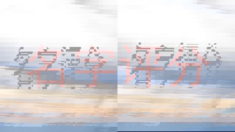 名字评分