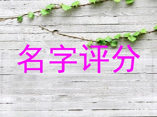 名字评分