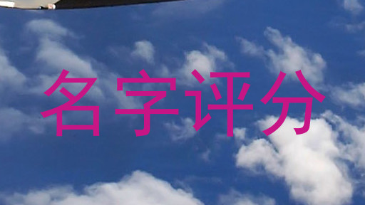 名字评分