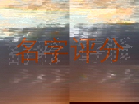 名字评分