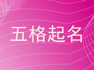 五格起名