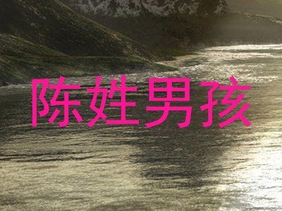 陈姓男孩