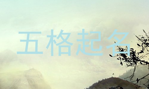 五格起名