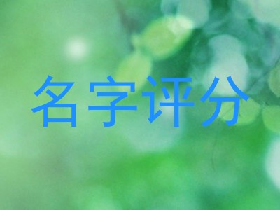 名字评分