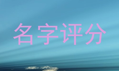 名字评分