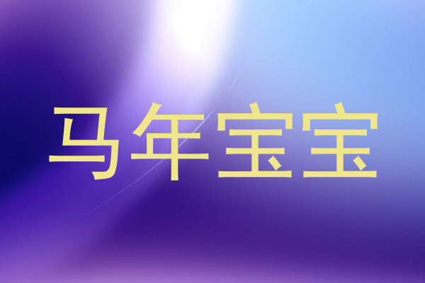 马年宝宝