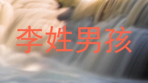 李姓男孩