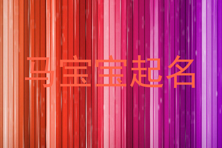 马宝宝起名