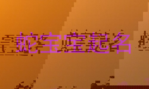 蛇宝宝起名