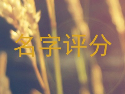 名字评分