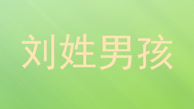 刘姓男孩