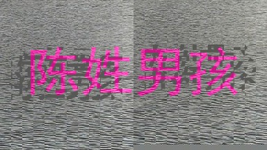 陈姓男孩