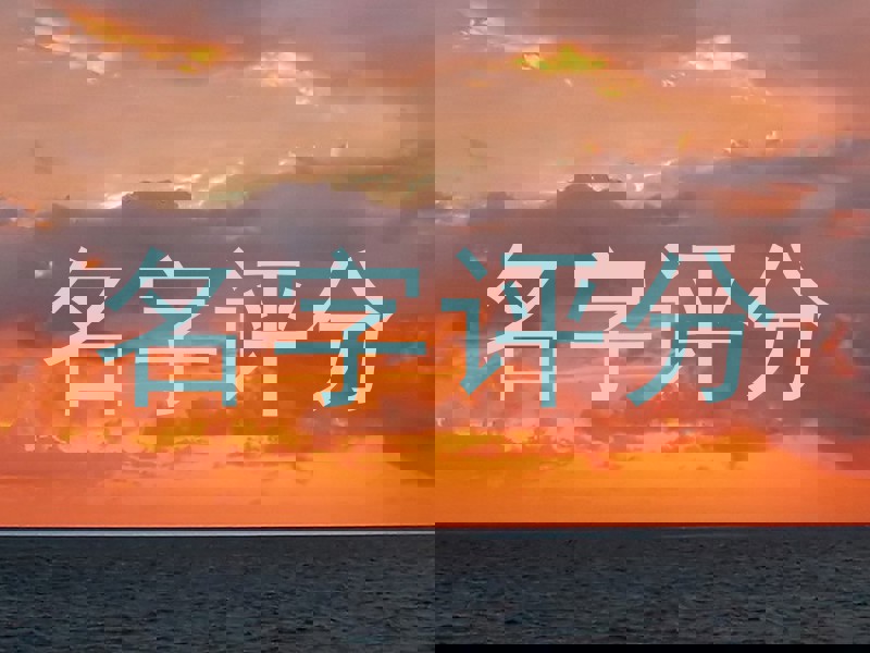 名字评分