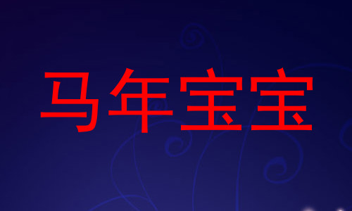 马年宝宝