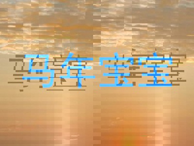马年宝宝