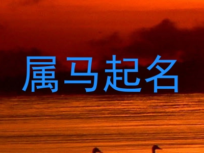 属马起名