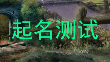 起名测试