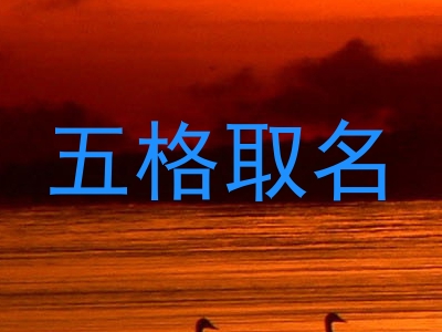 五格取名