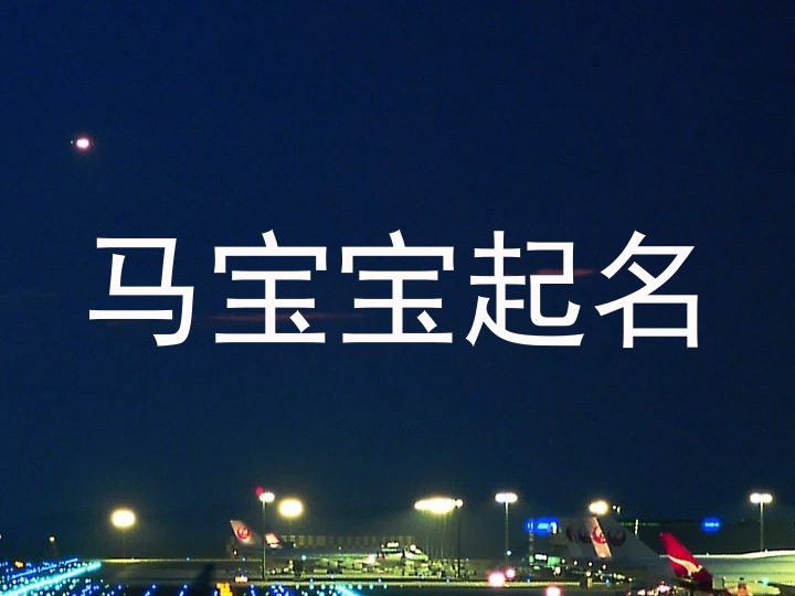 马宝宝起名