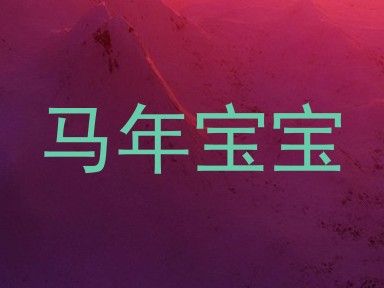马年宝宝