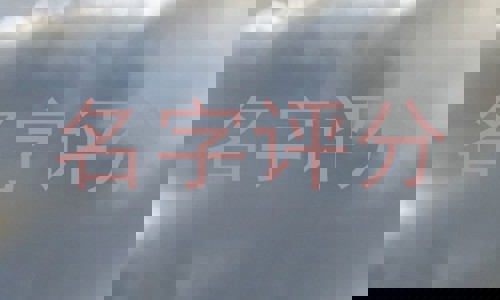 名字评分