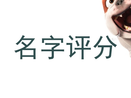名字评分