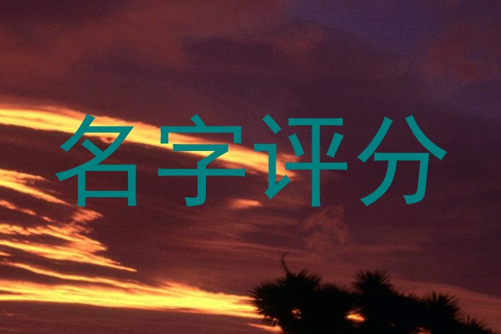 名字评分
