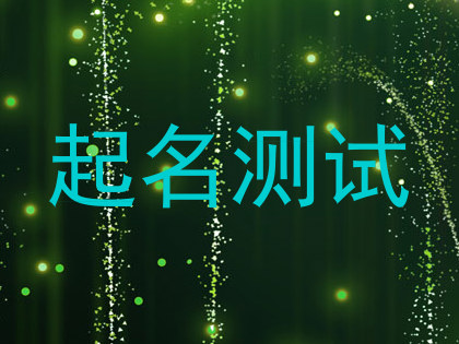 起名测试