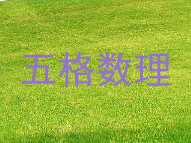 五格数理