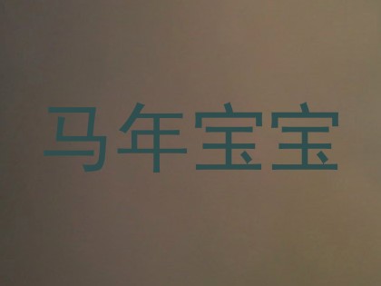马年宝宝