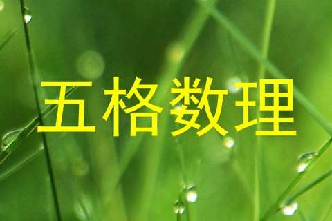 五格数理