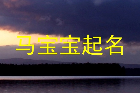 马宝宝起名
