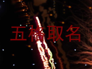 五格取名