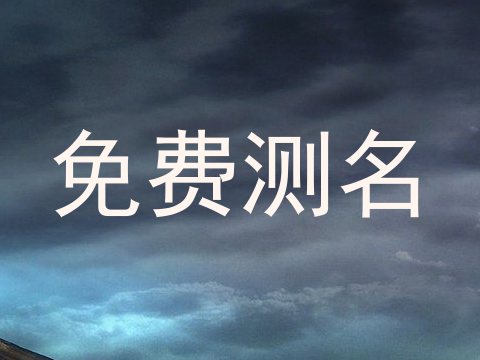 免费测名