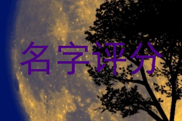名字评分
