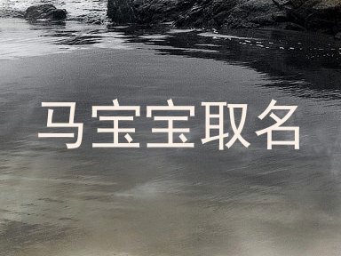 马宝宝取名