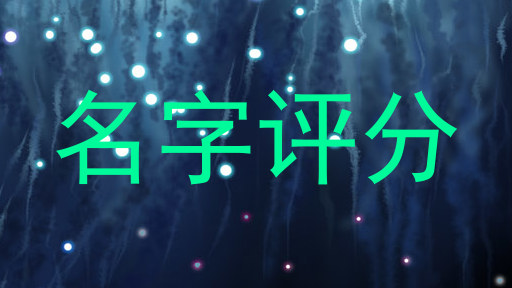 名字评分