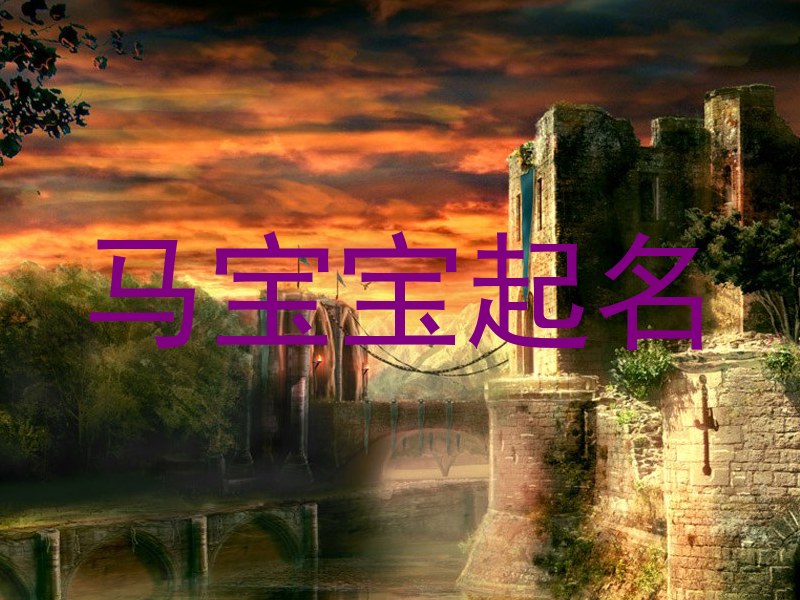 马宝宝起名
